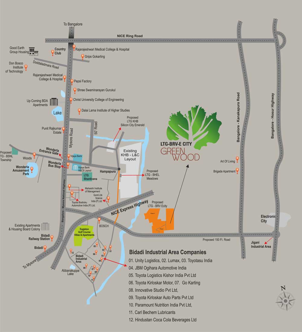 loaction map